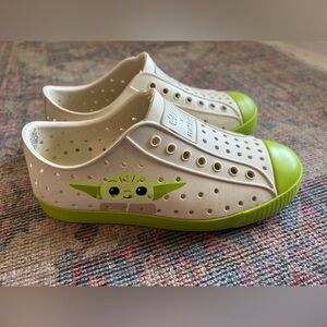 {kids} Grogu Shoes for Kids by Native Shoes – Star Wars: The Mandalorian